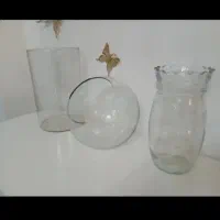 تنگ های  شیشه ای بزرگ