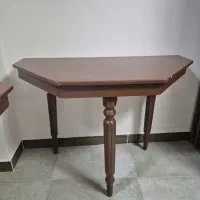میز کنج کلاسیک چوبی سالم