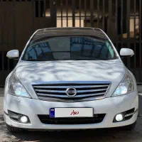 نیسان تیاناhi فولvip سفید مدل 1391بدون رنگ