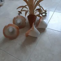 لوستر طرح چوب ۴ شاخه ا تومن