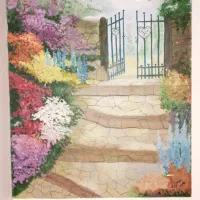 تابلو بوم دستی رنگ روغن نقاشی منظره|تابلو، نقاشی، عکس|تهران, استقلال|دیوار