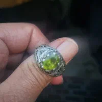 انگشتر زبرجد افغان خال دار|جواهرات|مشهد, کارمندان دوم|دیوار