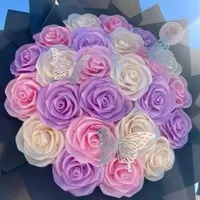 دسته‌گل‌روبانی|گل مصنوعی|دلند, |دیوار