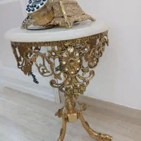 میز تلفن برنز