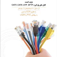 انواع کابل وسیم های برق شبکه تلفن دوربین و...|ابزارآلات|خرم‌آباد, |دیوار