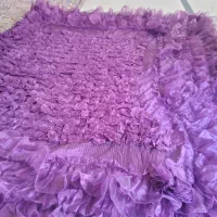 رو تختی نو بسیار کارشده رنگ بنفش تیره|رختخواب، بالش، پتو|قائمشهر, |دیوار