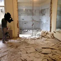 انجام تخریب ساختمان و کاشی کاری، آجر، پلاستر.|خدمات پیشه و مهارت|اهواز, گلستان|دیوار