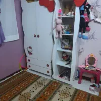 سرویس کمد(۲عدد)و تخت و پاتختی در حد خیلی نو|تخت و صندلی بچه|مشهد, فرهنگیان (شهرک غرب)|دیوار