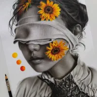 سفارش چهره سیاه قلم حرفه ای - با بیشترین جزئیات
