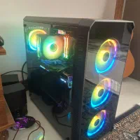 کیس گیمینگ به همراه کلیه وسایل بجز مانیتور