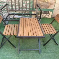 میز صندلی تاشو|صندلی و نیمکت|خمینی‌شهر, |دیوار