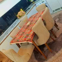 میز غذاخوری 6نفره|میز و صندلی غذاخوری|نقده, |دیوار