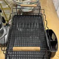 جاظرفی استیل مشکی