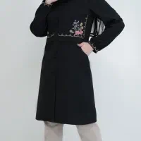 مانتو سرمه ای سایز ۴۴