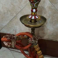 قلیون قدیمی (داود باباپور)|کلکسیون اشیاء عتیقه|قرچک, میرزائی شمالی|دیوار