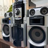 سیستم ظبط سونی Gn 999 DR هیولای صدا وقدرت بیس|سیستم صوتی خانگی|اصفهان, آبشار|دیوار