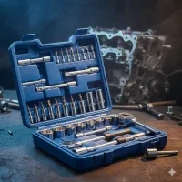 آچار بکس درایو 1.4 اینچ مجموعه 46 عددی