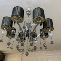 لوستر ۸شاخه مدرن|لوستر و چراغ آویز|تهران, نازی‌آباد|دیوار