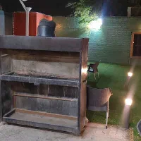 منقل زغالی هواکش دار