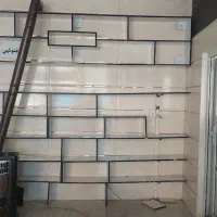 قفسه  ی مغازه|کتابخانه، شلف، قفسه‌های دیواری|خوی, |دیوار