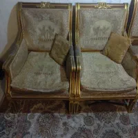 موبل چوبی 9نفره|مبلمان خانگی و میز عسلی|تهران, دارآباد|دیوار