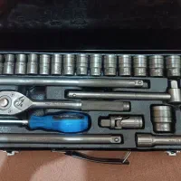 جعبه بکس کامل آلمانی ست کامل آچار آمریکایی