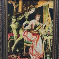 تابلو فرش نقاش باشی