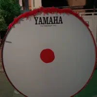 طبل بزرگ ۲ متری آهنی