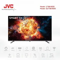 تلویزیون 58 اینچ جی وی سی QLED 58N100 JVC|تلویزیون و پروژکتور|قرچک, |دیوار