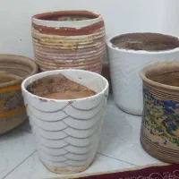 گلدان سفالی