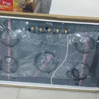 هود لمسی و اجاق گاز شیشه ای