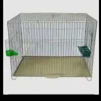 قفس قناری و مرغ عشق و قفس خرگوش