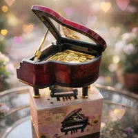 جعبه دکوری زیبا مدل پیانو