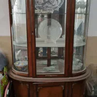 بوفه چوبی و کمد کودک و ساعت ایستاده سلطنتی