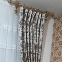 چوب پرده چوبی