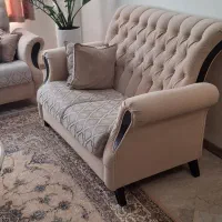 مبلمان 7نفره چوب وپاره کاملا سالم|مبلمان خانگی و میز عسلی|تهران, مینی‌سیتی (شهرک نفت)|دیوار