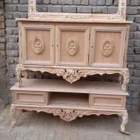 مدرنترین میز تلویزیون و آینه کنسول چوبی تمام چوب|میز تلویزیون|تهران, یافت آباد جنوبی|دیوار