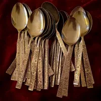 قاشق نگینی جنس ضخیم محکم ژاپنی|ظروف سرو و پذیرایی|تهران, والفجر|دیوار