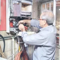 نصب وتعمیر پکیج آبگرمکن بخاری گازی کرکره  دوربین