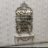 آینه کنسول با بهترین کیفیت  برنزی