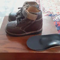 کفش چرم بچگانه