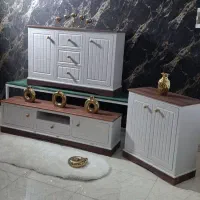 میزتلوزیون اینه کنسول جاکفشی دسته چوبی|میز تلویزیون|کرمانشاه, |دیوار