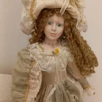 عروسک پرنسس سرامیک کلکسیونی