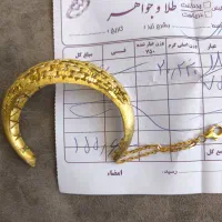 دستبند طلا فقط تعویض با طلای فاکتور دار