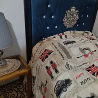 تخت فلزی تک نفره