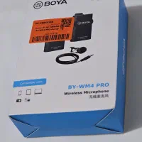 میکروفن یقه ای بیسیم بویا(BY WM4 PRO)