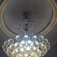 لوستر توپی 5 شاخه|لوستر و چراغ آویز|تهران, دولاب|دیوار