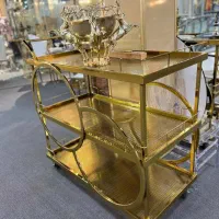 ترولی فلزی مدل حلقه ای/تالار و تشریفات