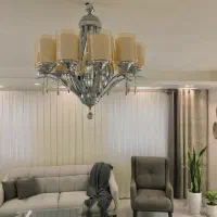 لوستر ، دیوار کوب و کنار سالنی