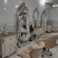 ست آیینه وکنسول/آیینه قدی/دراورسه کشو/عسلی|بوفه، ویترین، کنسول|گرگان, |دیوار